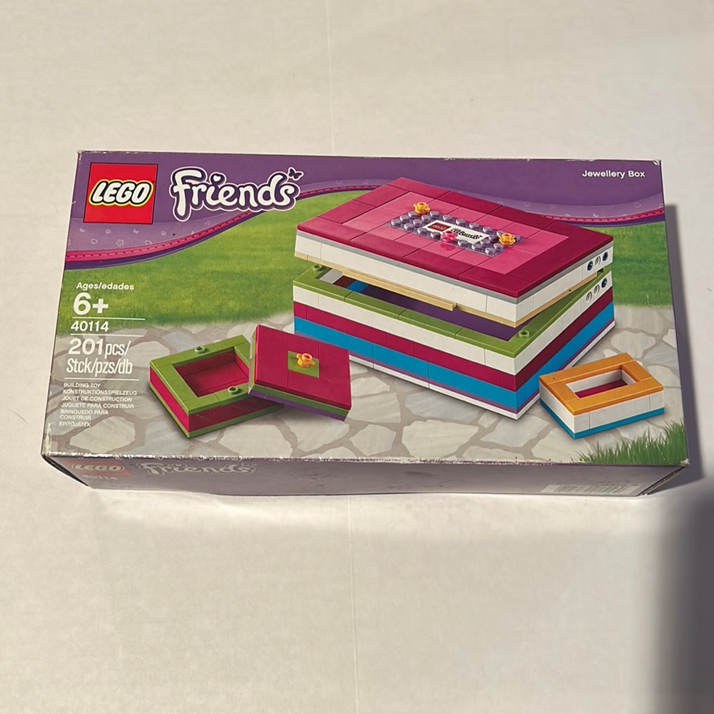 Lego Friends Jewellery Box (jewelry box). 40114.  New in box.